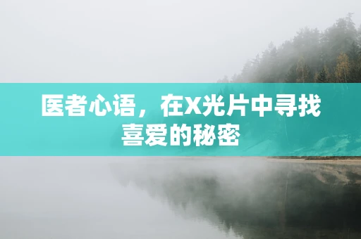 医者心语，在X光片中寻找喜爱的秘密