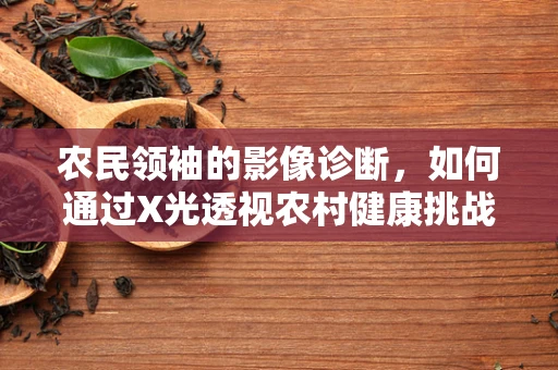 农民领袖的影像诊断，如何通过X光透视农村健康挑战？