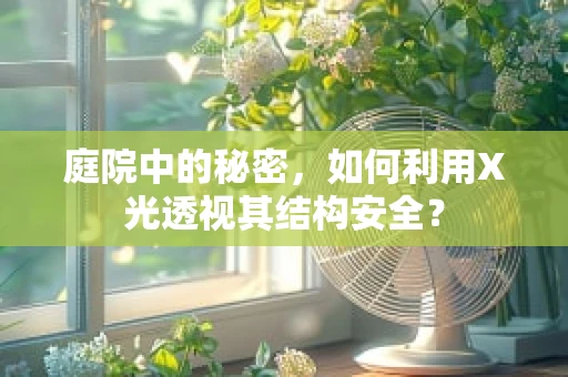 庭院中的秘密，如何利用X光透视其结构安全？