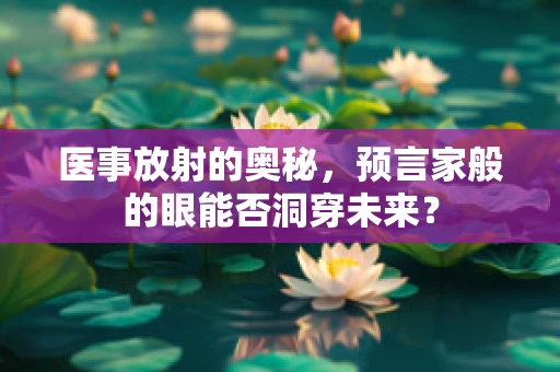 医事放射的奥秘，预言家般的眼能否洞穿未来？