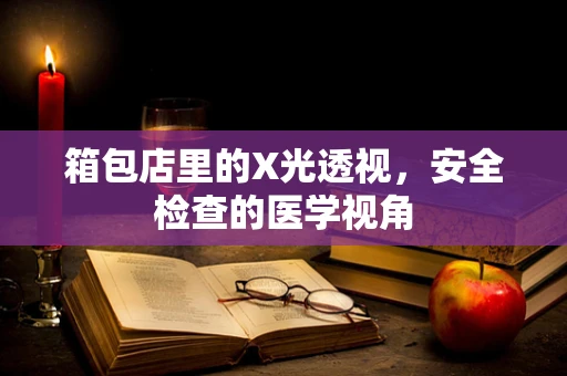 箱包店里的X光透视，安全检查的医学视角