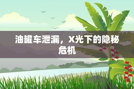 油罐车泄漏，X光下的隐秘危机