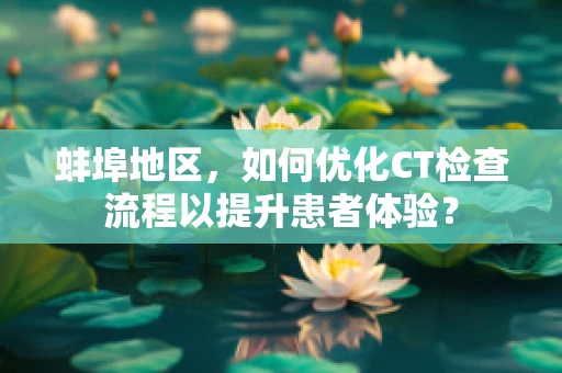 蚌埠地区，如何优化CT检查流程以提升患者体验？