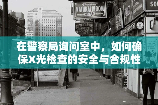 在警察局询问室中，如何确保X光检查的安全与合规性？