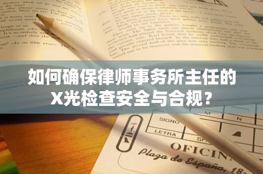 如何确保律师事务所主任的X光检查安全与合规？