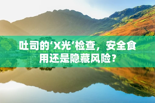吐司的‘X光’检查，安全食用还是隐藏风险？
