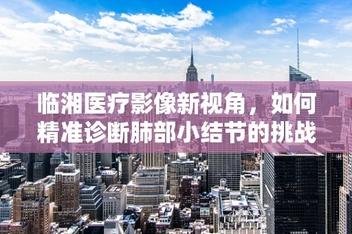 临湘医疗影像新视角，如何精准诊断肺部小结节的挑战与策略？