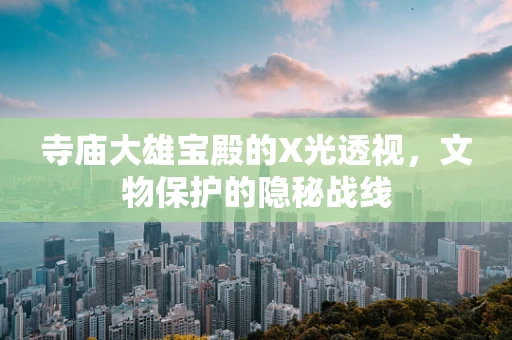 寺庙大雄宝殿的X光透视，文物保护的隐秘战线