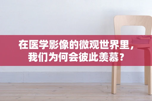 在医学影像的微观世界里，我们为何会彼此羡慕？