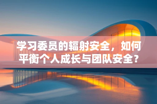 学习委员的辐射安全，如何平衡个人成长与团队安全？