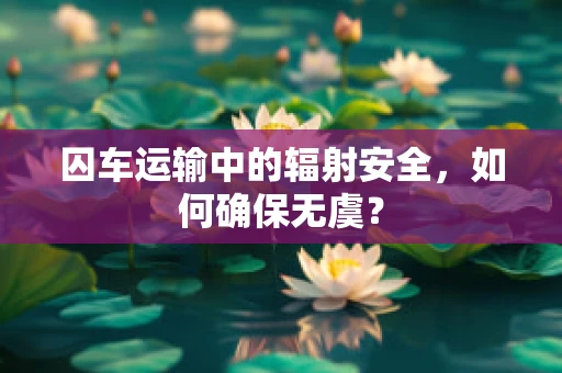 囚车运输中的辐射安全，如何确保无虞？