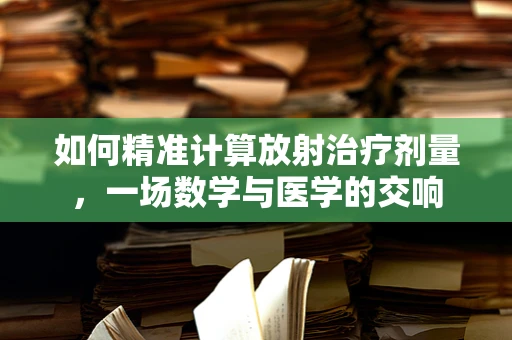 如何精准计算放射治疗剂量，一场数学与医学的交响
