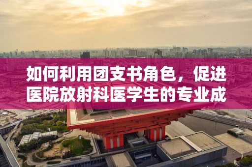 如何利用团支书角色，促进医院放射科医学生的专业成长？