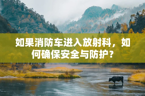 如果消防车进入放射科，如何确保安全与防护？