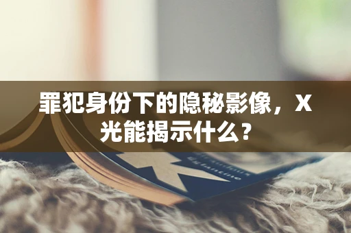 罪犯身份下的隐秘影像，X光能揭示什么？