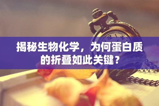 揭秘生物化学，为何蛋白质的折叠如此关键？