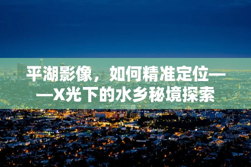 平湖影像，如何精准定位——X光下的水乡秘境探索