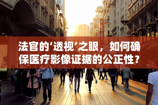 法官的‘透视’之眼，如何确保医疗影像证据的公正性？