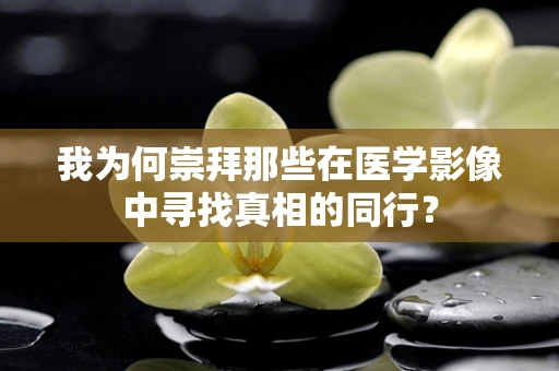 我为何崇拜那些在医学影像中寻找真相的同行？