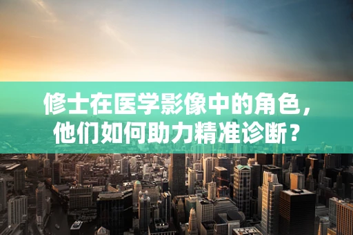 修士在医学影像中的角色，他们如何助力精准诊断？