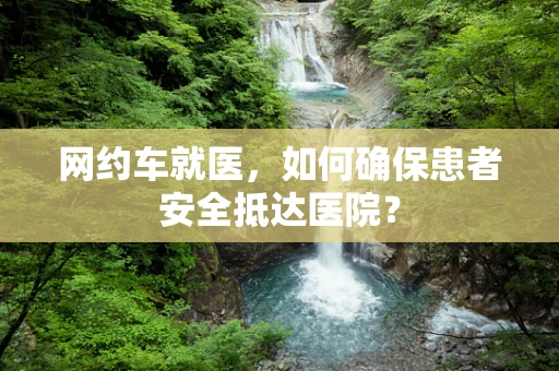 网约车就医，如何确保患者安全抵达医院？