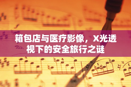 箱包店与医疗影像，X光透视下的安全旅行之谜