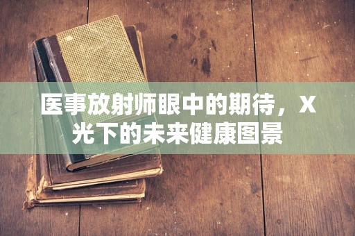 医事放射师眼中的期待，X光下的未来健康图景