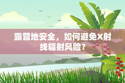露营地安全，如何避免X射线辐射风险？