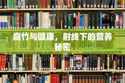 腐竹与健康，射线下的营养秘密