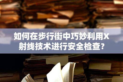 如何在步行街中巧妙利用X射线技术进行安全检查？