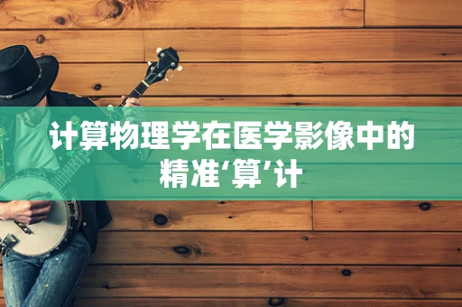 计算物理学在医学影像中的精准‘算’计