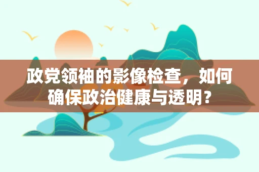 政党领袖的影像检查，如何确保政治健康与透明？