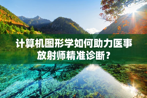 计算机图形学如何助力医事放射师精准诊断？