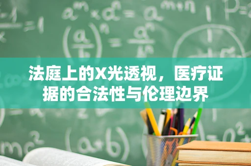 法庭上的X光透视，医疗证据的合法性与伦理边界