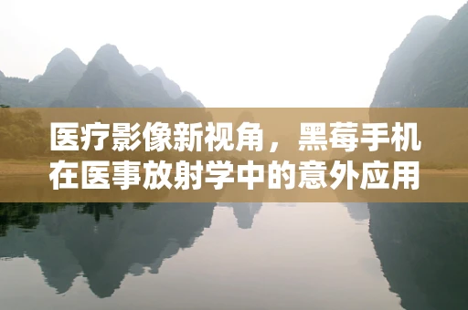 医疗影像新视角，黑莓手机在医事放射学中的意外应用？