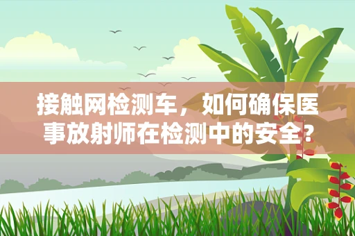 接触网检测车，如何确保医事放射师在检测中的安全？