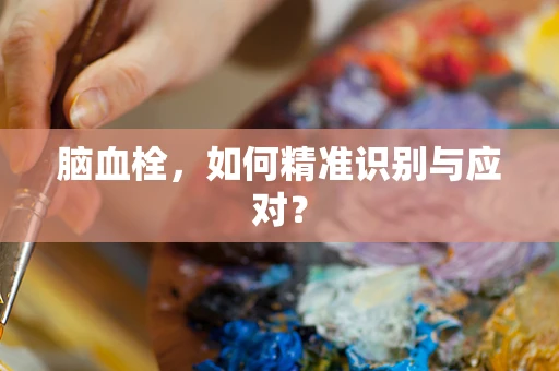 脑血栓，如何精准识别与应对？