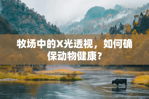 牧场中的X光透视，如何确保动物健康？