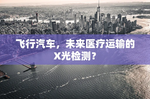 飞行汽车，未来医疗运输的X光检测？