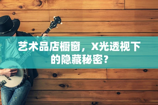 艺术品店橱窗，X光透视下的隐藏秘密？