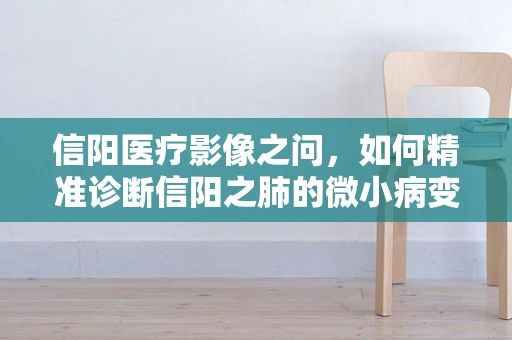 信阳医疗影像之问，如何精准诊断信阳之肺的微小病变？