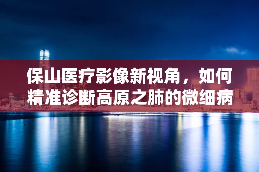 保山医疗影像新视角，如何精准诊断高原之肺的微细病变？