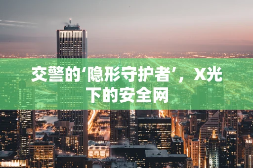 交警的‘隐形守护者’，X光下的安全网