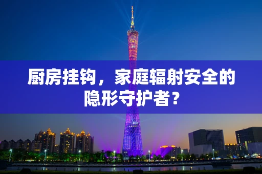 厨房挂钩，家庭辐射安全的隐形守护者？