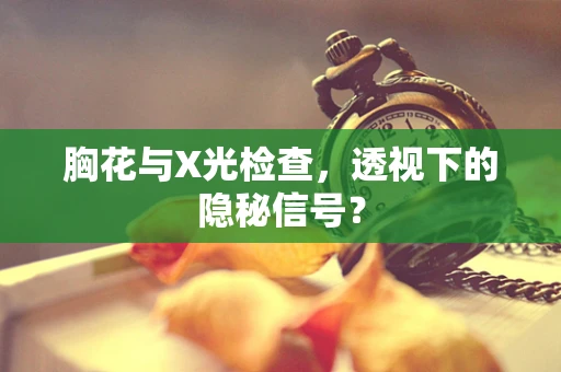 胸花与X光检查，透视下的隐秘信号？