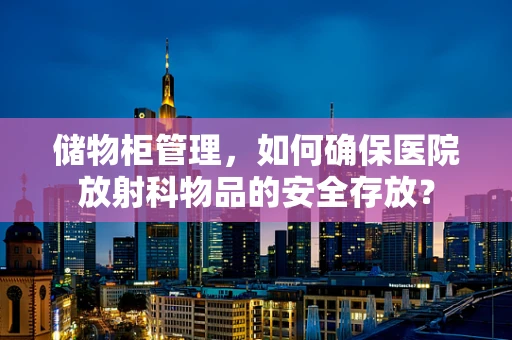 储物柜管理，如何确保医院放射科物品的安全存放？