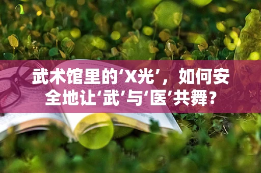 武术馆里的‘X光’，如何安全地让‘武’与‘医’共舞？