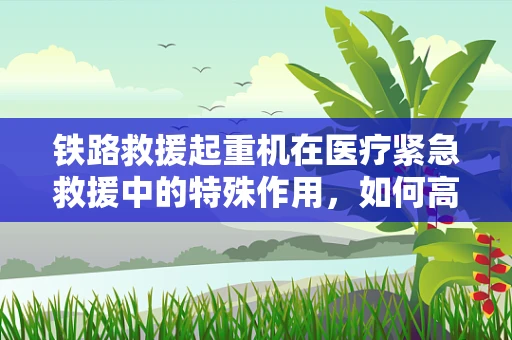 铁路救援起重机在医疗紧急救援中的特殊作用，如何高效实施现场救治？