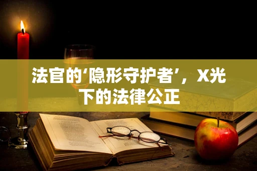法官的‘隐形守护者’，X光下的法律公正