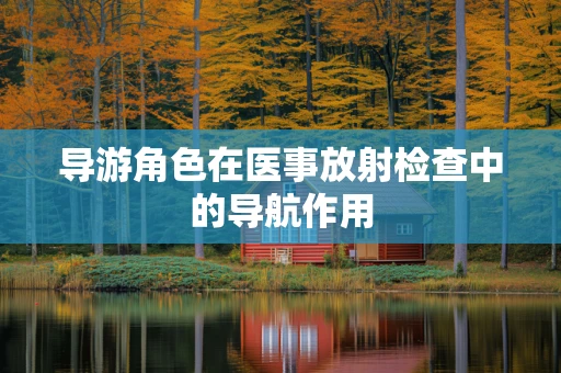 导游角色在医事放射检查中的导航作用